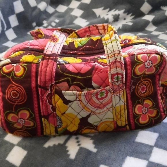 Vera Bradley Handbags - Vera Bradley Travel Makeup Buttercup Print Bag